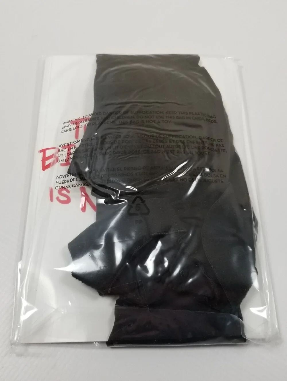Spanx Tight End High Waisted Opaque Tights Size B Very Black New